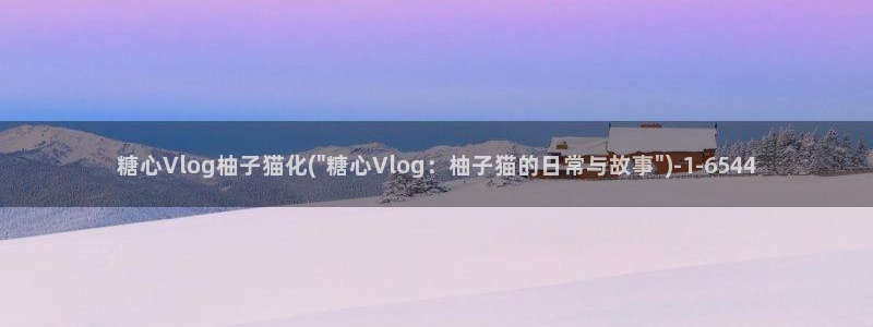 辉夜姬糖心VLOG：糖心Vlog柚子猫化(\