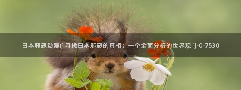 动漫人物：日本邪恶动漫(\